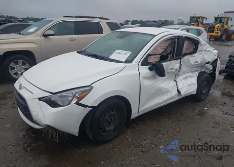 2020 Toyota Yaris L z USA, uszkodzony, nr VIN 3MYDLBYVXLY710930